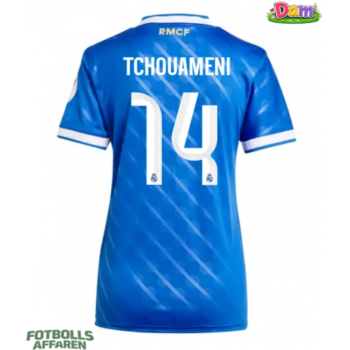 Real Madrid Aurelien Tchouameni #14 Tredje Tröja Kvinnor 2025-26 Kortärmad